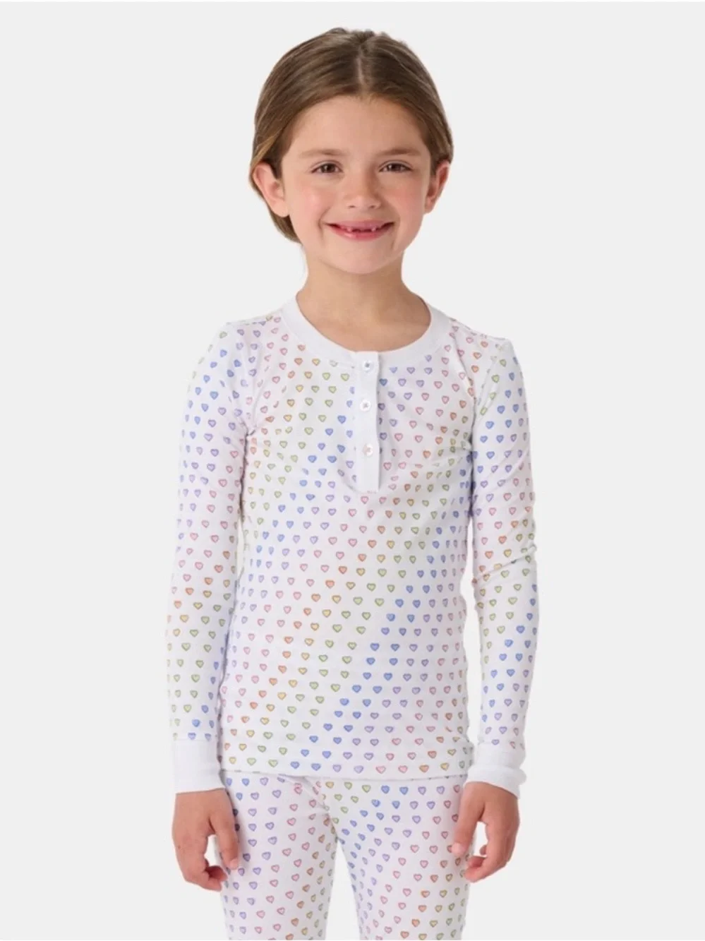 Roller Rabbit Disco Hearts Pajama Top